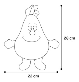 Zabawka dla psa Gruszka