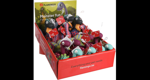 Zabawka dla psa Puga Dinozaur