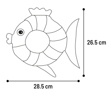 Zabawka dla psa Ronfi Rybka
